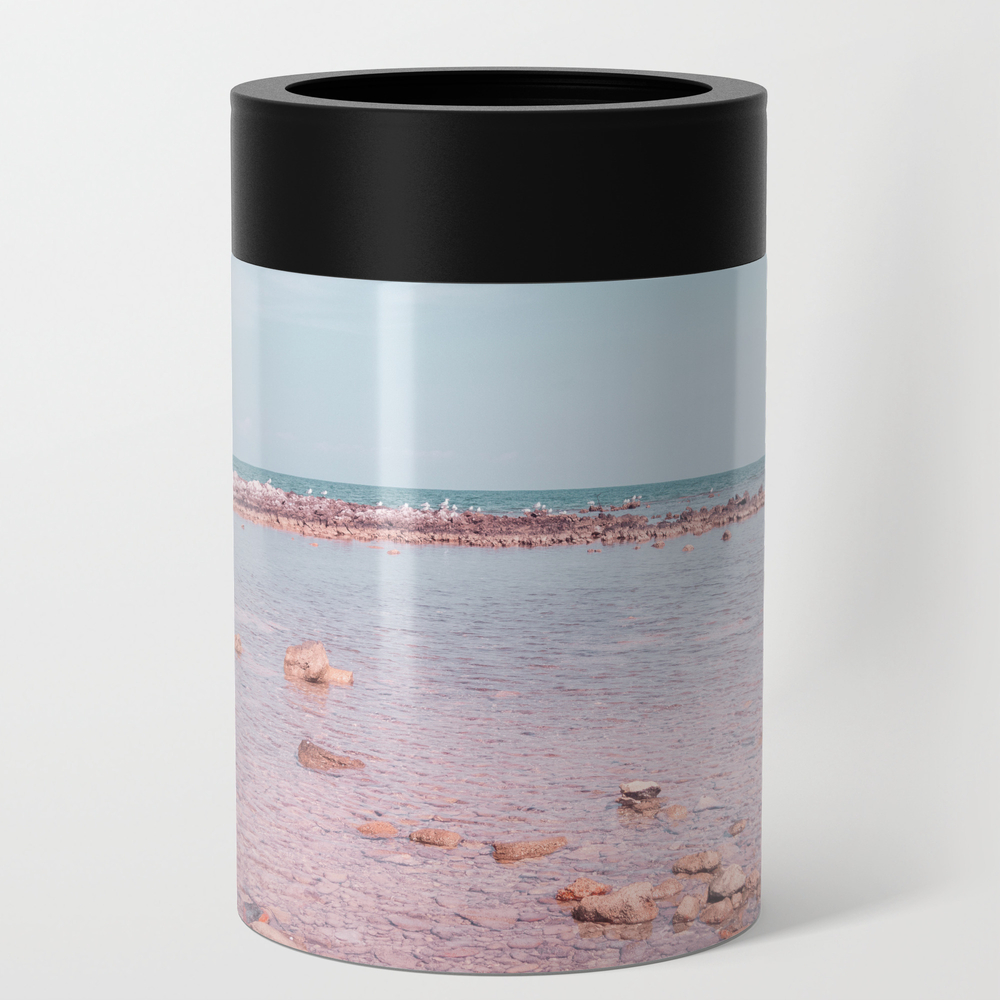 Beach Landscape Can Cooler by basicdesign