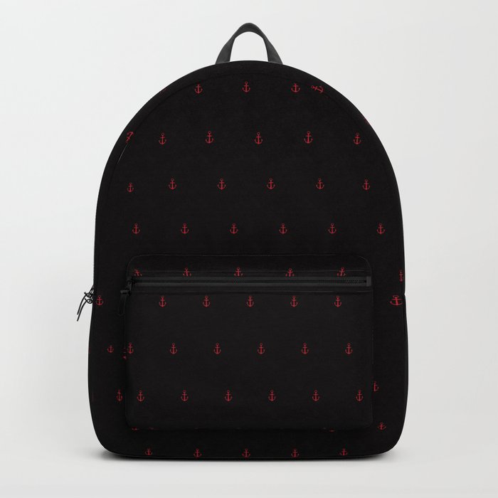 Red Anchors Backpack