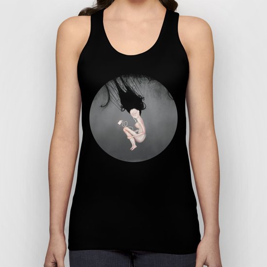 breathing in the sound of music Unisex Tank Top