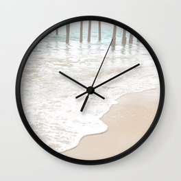 Huntington Beach Wave // California Ocean Sandy Beaches Surf Country Pacific West Coast Photography Wall Clock