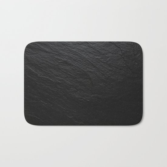 Black Slate Bath Mat