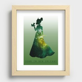 Space Princesses: Tiana Recessed Framed Print