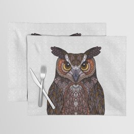 Great Horned Owl 2016 Placemat