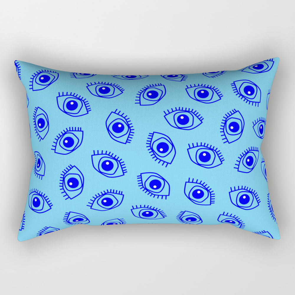 Eye Eye 03 Rectangular Pillow by actnaturalart