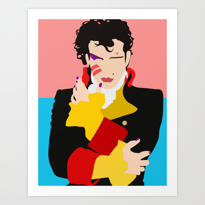 Adam Ant 80 S Style Icon Art Print By Dezigro Society6 Adam ant is best known as a singer. adam ant 80 s style icon art print by dezigro