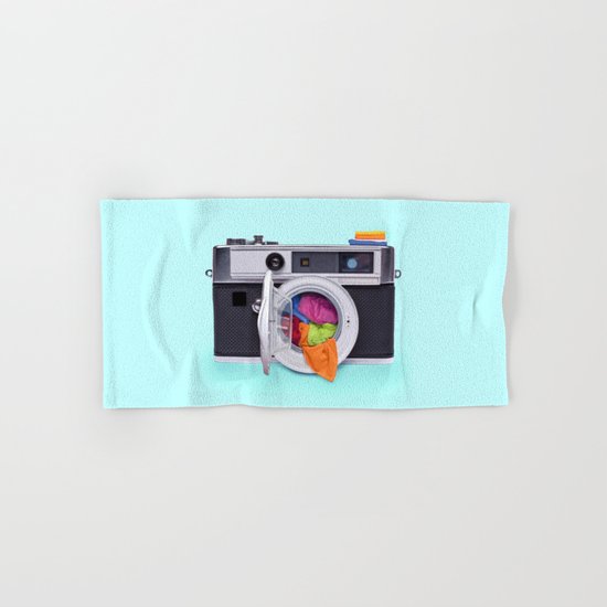 WASHING CAMERA Hand & Bath Towel