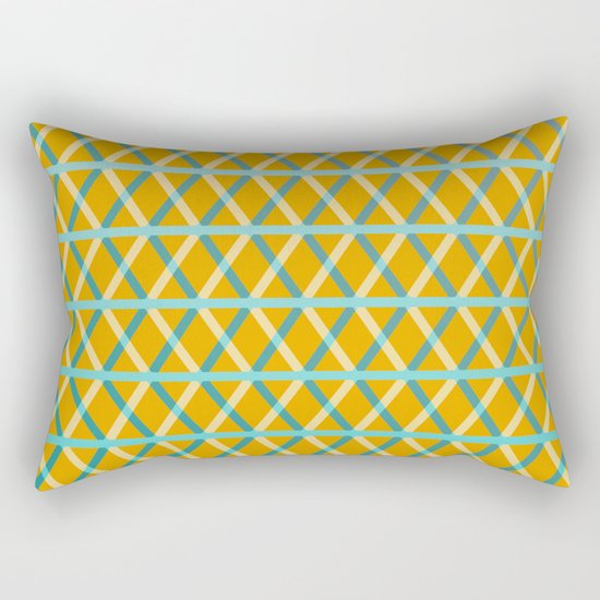 Overlap #6 Rectangular Pillow