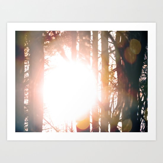 SunTree Art Print