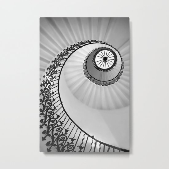 Ammonite Metal Print