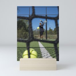Paddle tennis Mini Art Print