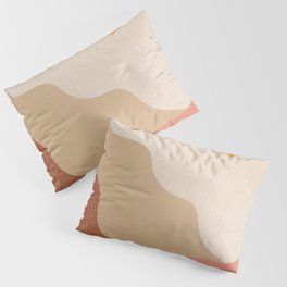 Mountain Simple Geometric Nordic Pillow Sham