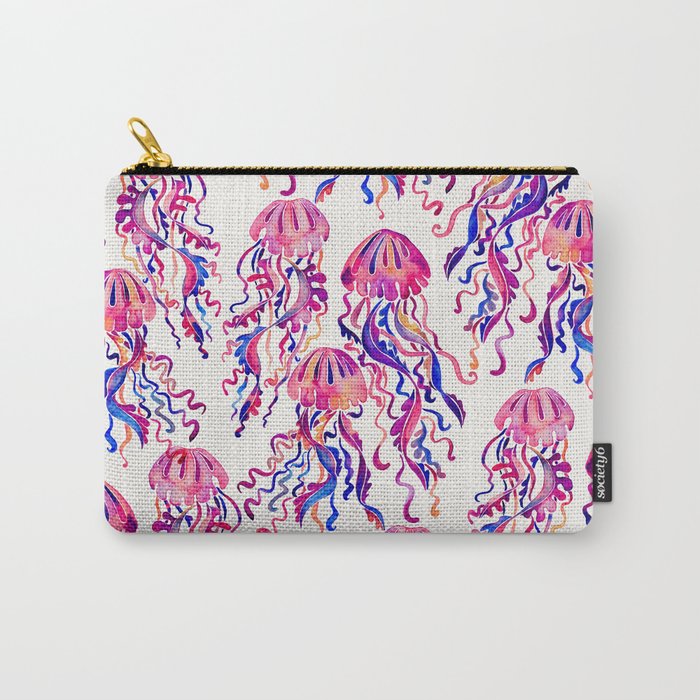 Jellyfish – Magenta Palette Carry-All Pouch