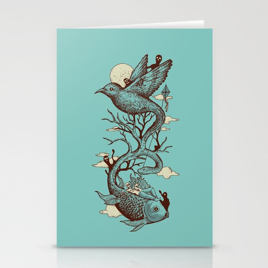 Escape from Reality Stationery Cards