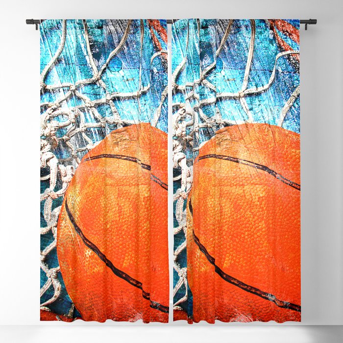 Basketball art variant 1 Blackout Curtain