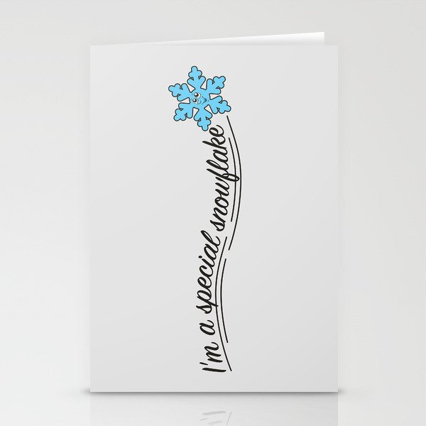 i m a special snowflake stationery cards by antiliberalart society6