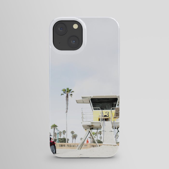 San Diego Beach Lifeguard Hut iPhone Case