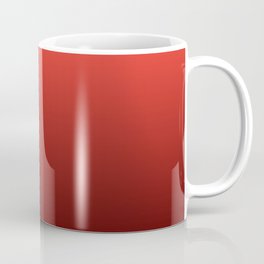 Gradient Collection - Deep Strawberry Red Coffee Mug