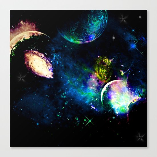 Planet Aura Canvas Print