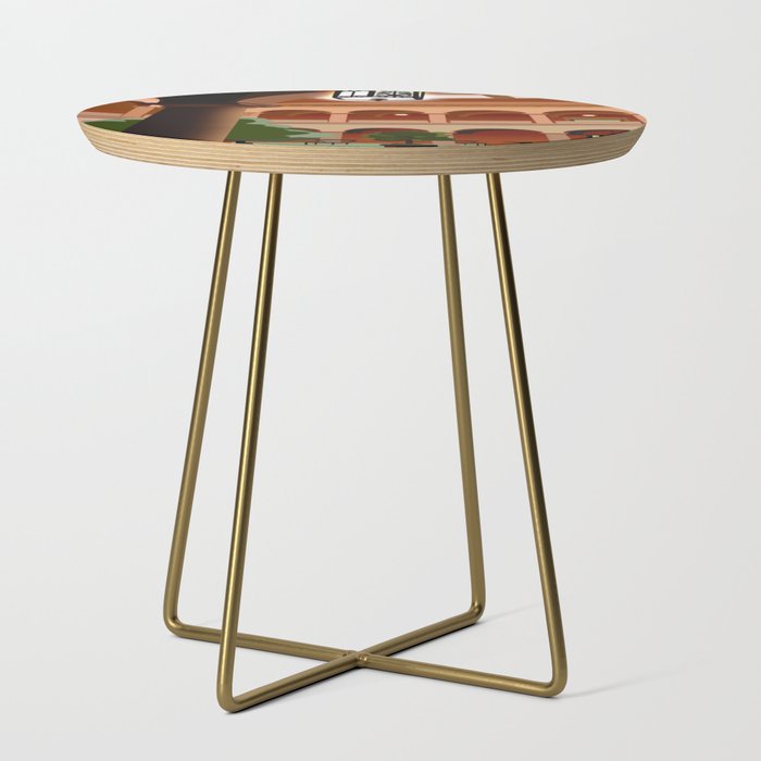 Nelson Print Side Table