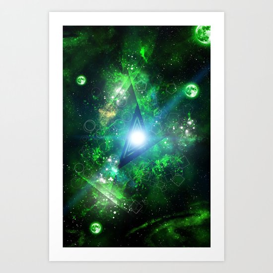 Green Gate Art Print