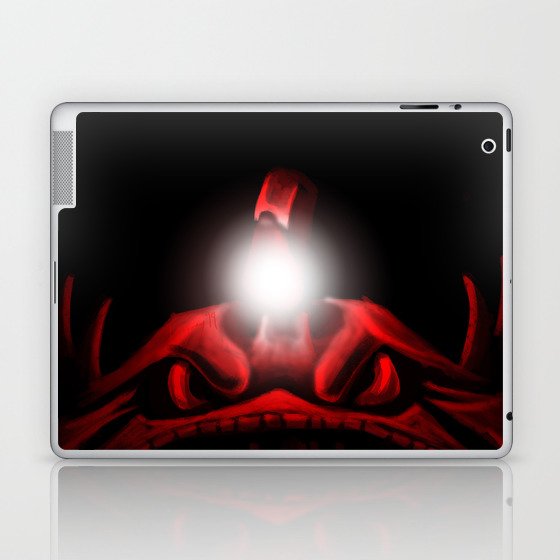 The Light Is Hungry Laptop & iPad Skin