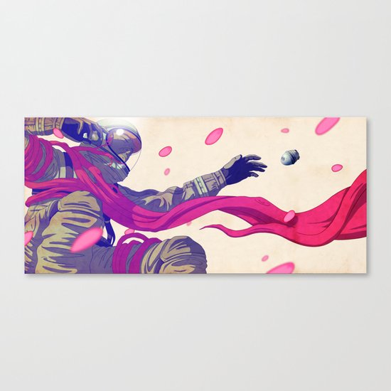 SOS Sakura Canvas Print