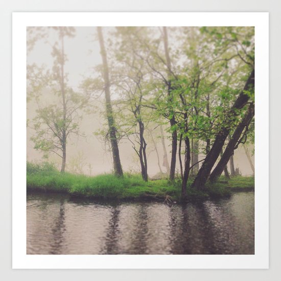 Morning Fog Art Print