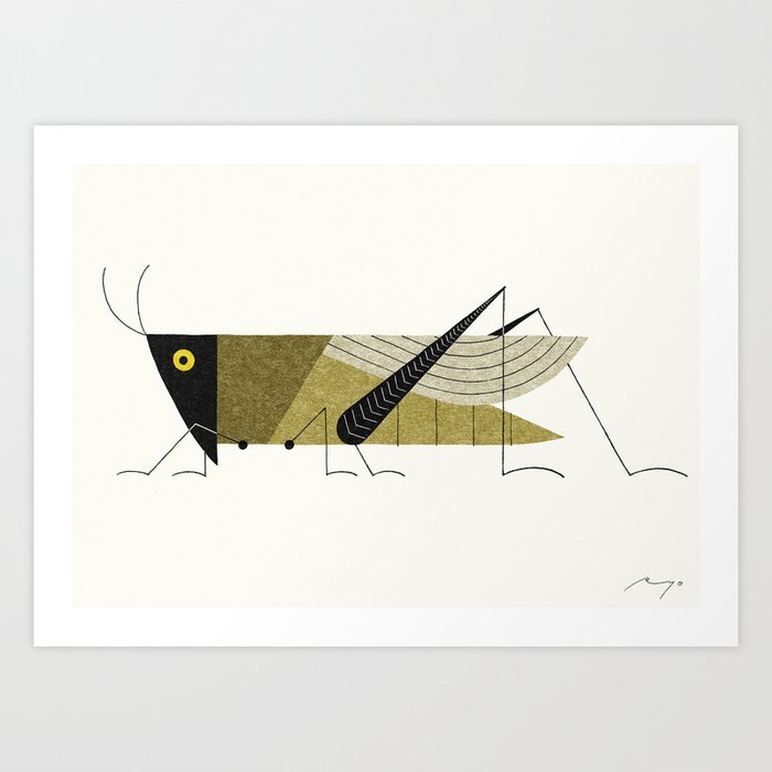 Grasshopper (2013) Art Print
