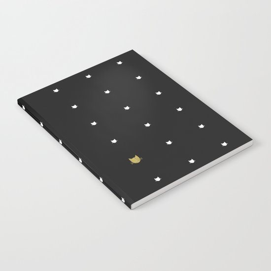 One Golden Cat Notebook