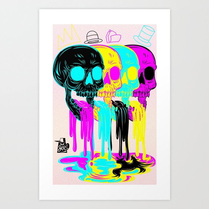 cmyk Art Print by Joeartz Berrelini | Society6