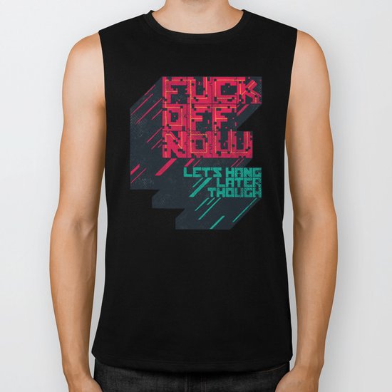 Not Now Biker Tank