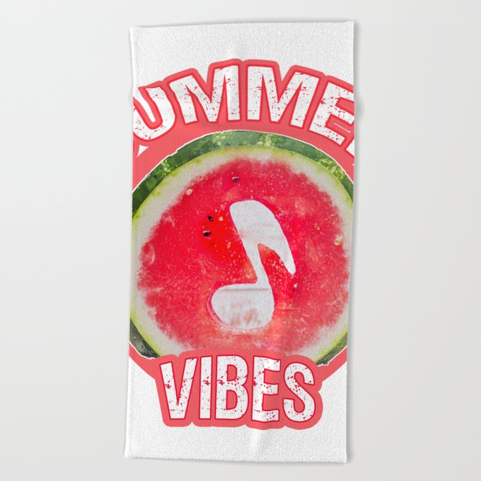 Summer Vibes Beach Towel