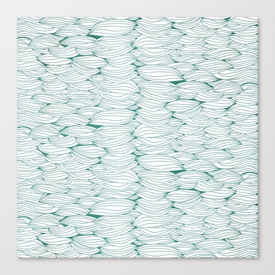 Dancing Feathers Canvas Print