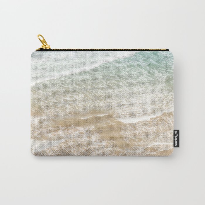 Atlantic Ocean Beauty (Aerial) #15 #wall #art #society6 Carry-All Pouch