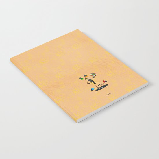 Dancer in disco Notebook