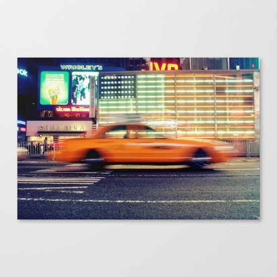 NYC Taxi Canvas Print