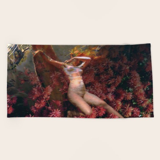 Storm Tossed Beach Towel