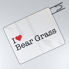 I Heart Bear Grass, NC Picnic Blanket