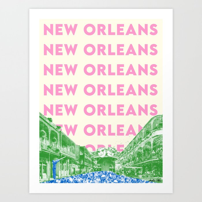 New Orleans Art Print