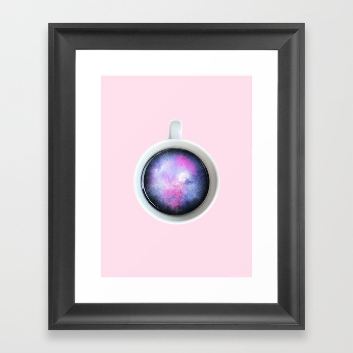 A cup of Universe Framed Art Print