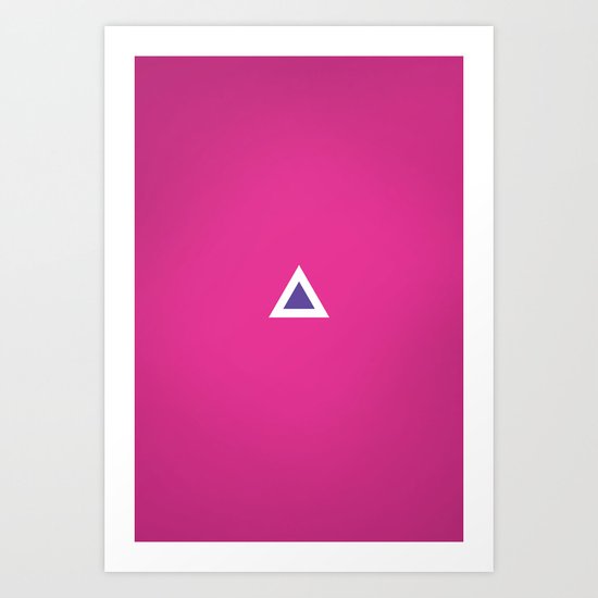 Triangle Art Print