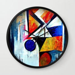 Abstract Project Wall Clock
