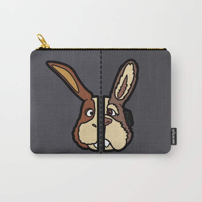 Old & New Peppy Hare Carry-All Pouch