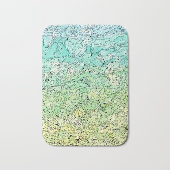 Between The Earth and Sky Bath Mat