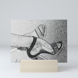 Shoes and Arches Mini Art Print