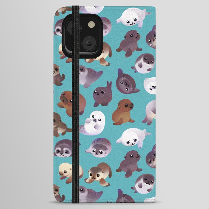 Seal pup iPhone Wallet Case