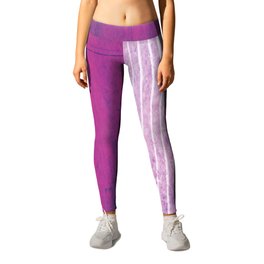 muted plum soft enzyme wash fabric look Leggings