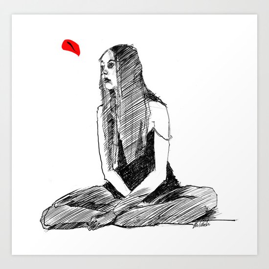 SHE Art Print