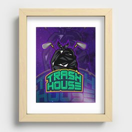 Trash House Outer Space Recessed Framed Print