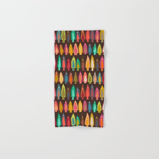 Shirish trees chocolate Hand & Bath Towel